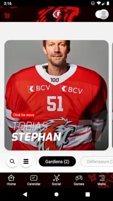 Lausanne HC android App screenshot 0